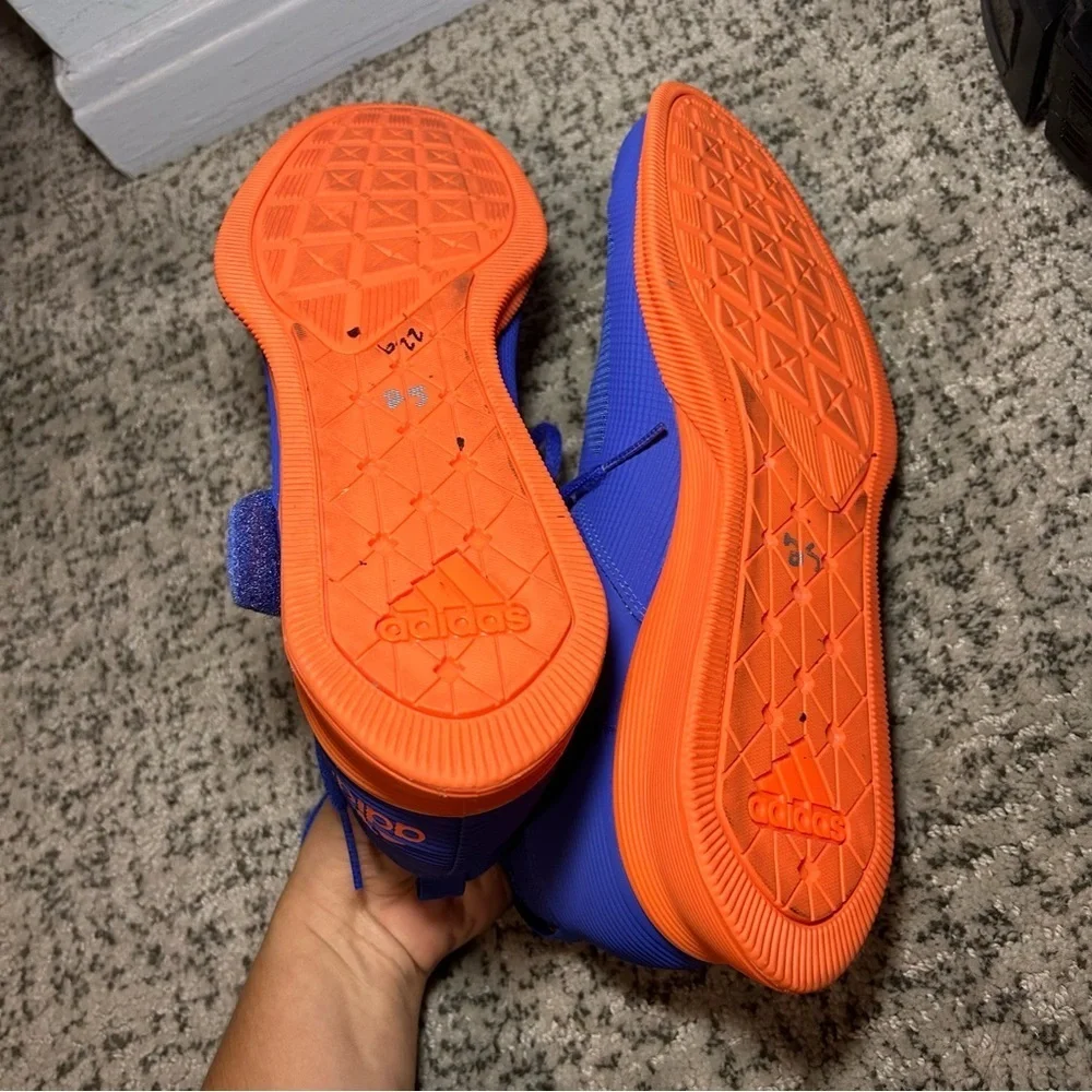 Adidas Blue & Orange Crazy Power Rk Cross Trainers Size 10.5
